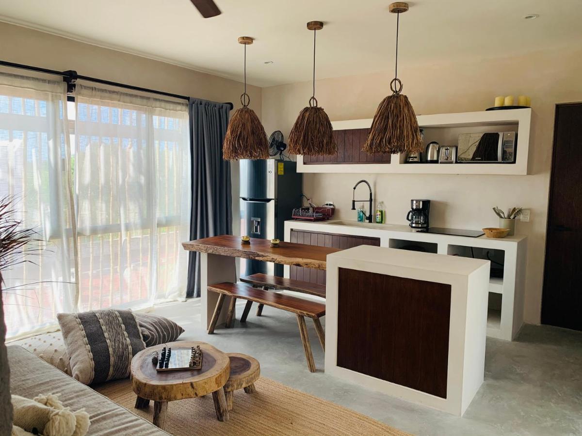 Vida Jungle Boho Apart 13 With Special Fee To Access Hotel Bardo Tulum Bagian luar foto