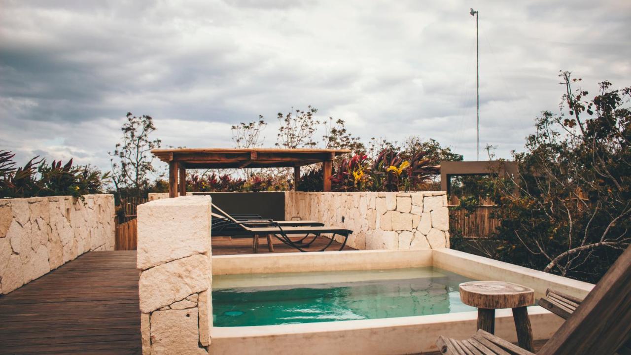 Vida Jungle Boho Apart 13 With Special Fee To Access Hotel Bardo Tulum Bagian luar foto