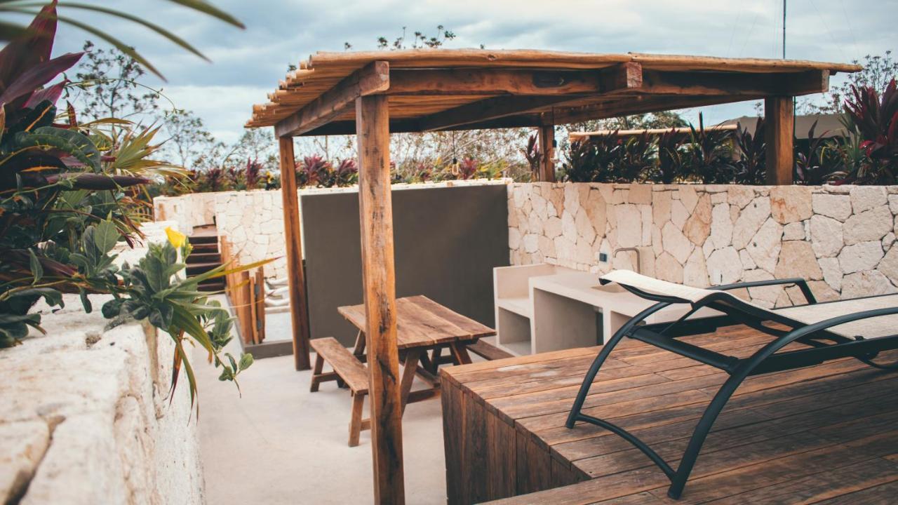 Vida Jungle Boho Apart 13 With Special Fee To Access Hotel Bardo Tulum Bagian luar foto