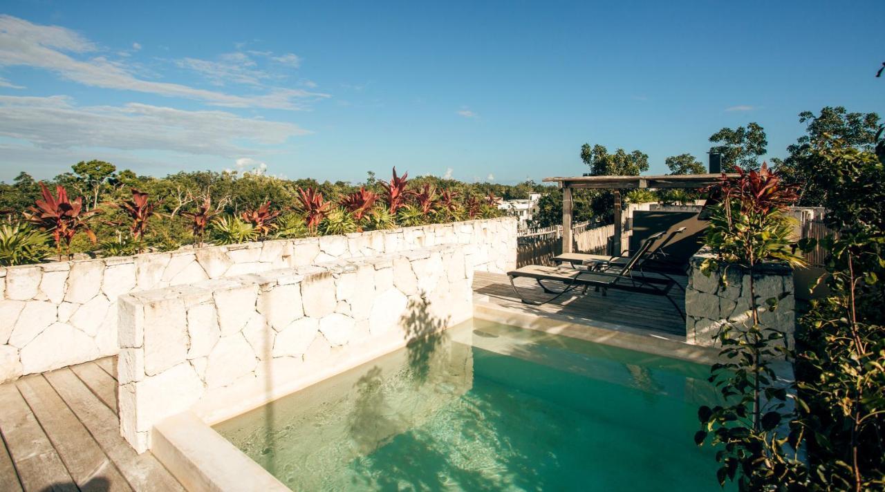 Vida Jungle Boho Apart 13 With Special Fee To Access Hotel Bardo Tulum Bagian luar foto