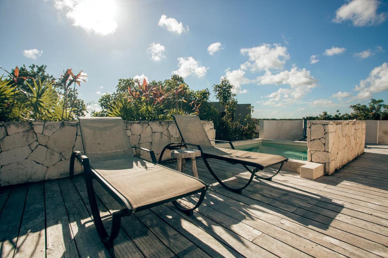 Vida Jungle Boho Apart 13 With Special Fee To Access Hotel Bardo Tulum Bagian luar foto