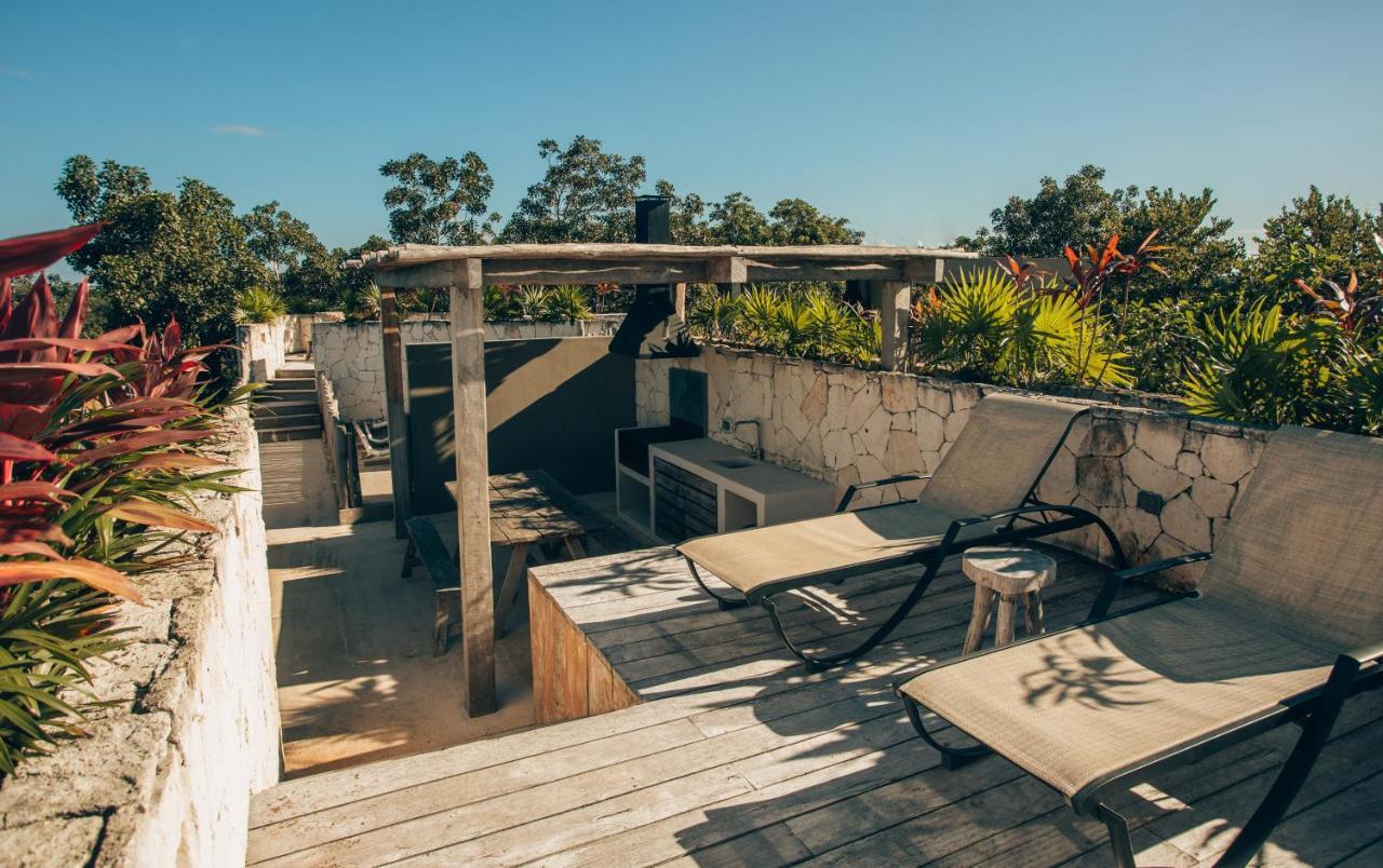 Vida Jungle Boho Apart 13 With Special Fee To Access Hotel Bardo Tulum Bagian luar foto